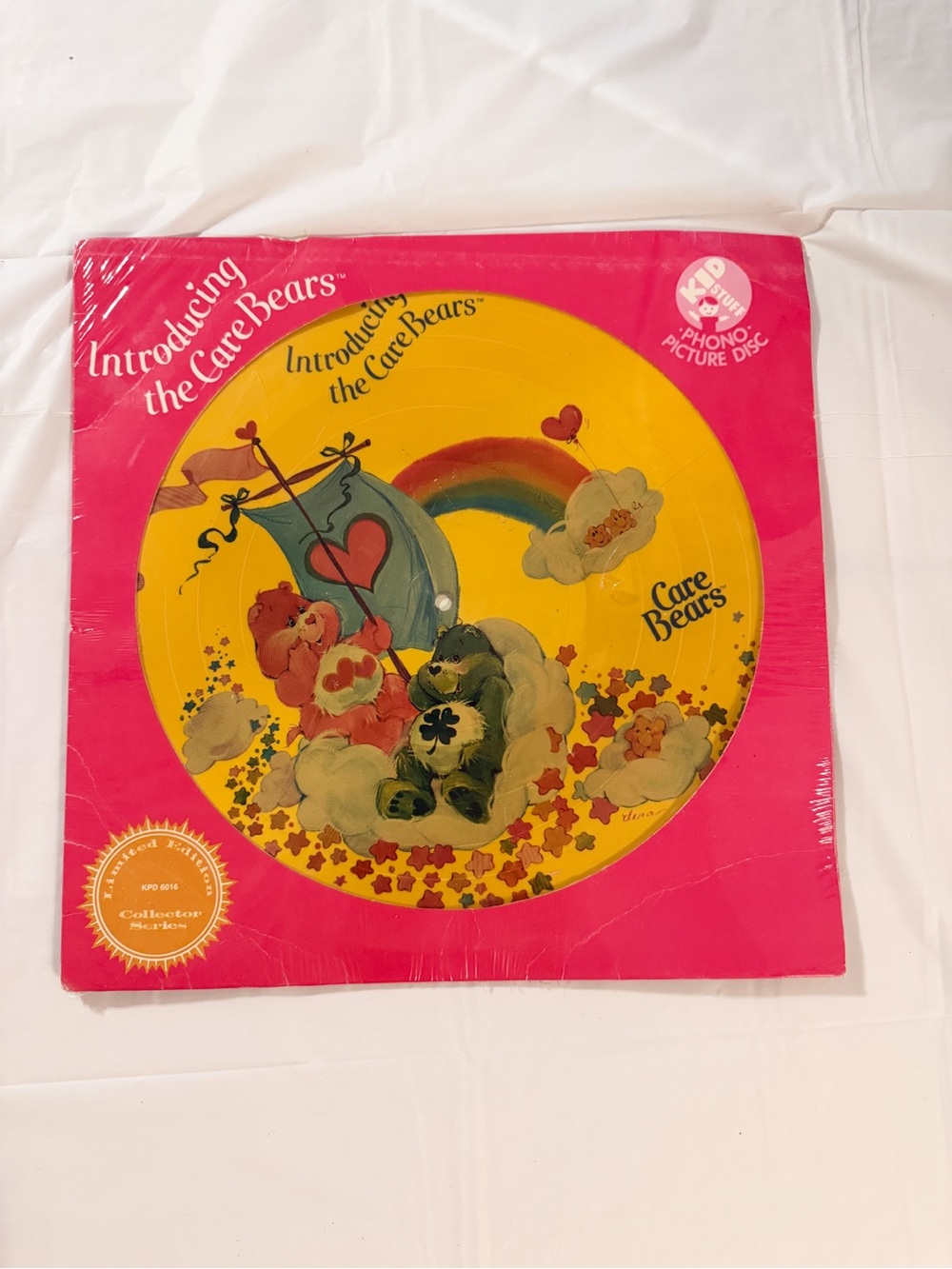 1982 Care Bears Introducing Limited Edition Picture Disc LP KPD 6016 SEALED